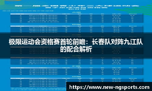 极限运动会资格赛首轮前瞻：长春队对阵九江队的配合解析